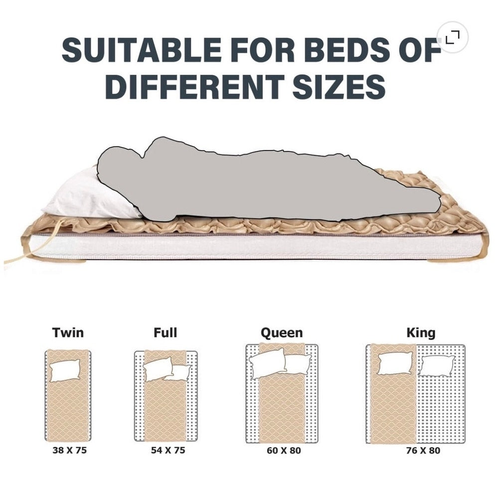 BRAND NEW ~ Beige Medical Alternating Pressure Bed Pad & Electric Pump System