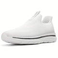 NWT ~ Women's Hands Free Slip On White Mesh Athletic Shoes Sneakers ~ 12 1/2