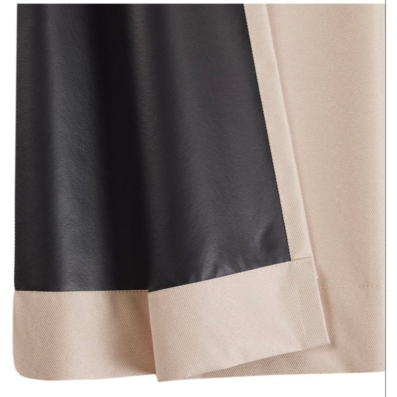 BRAND NEW ~ Beige Solid Blackout Grommet Single Curtain Panel ~ 30" x 84"
