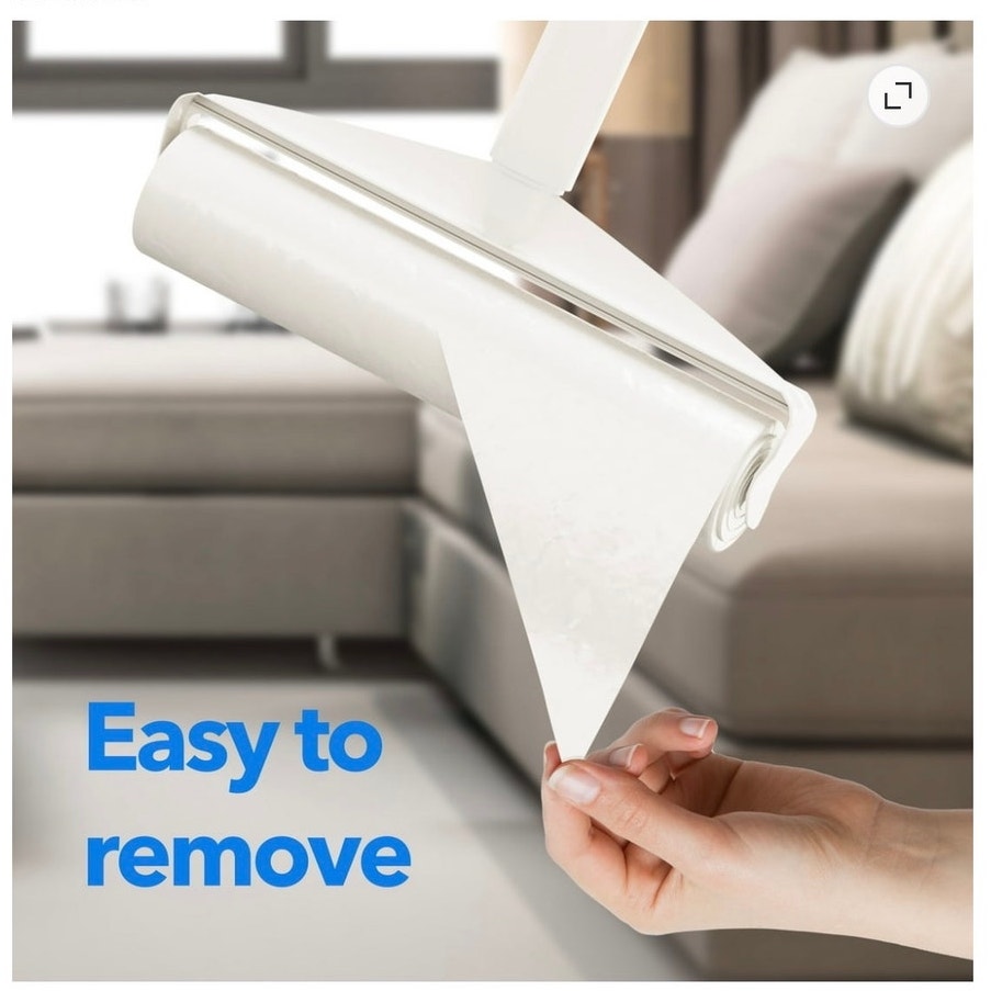 BRAND NEW ~ 4 Pack Extra Sticky Hair Remover Extendable Long Handle Lint Rollers
