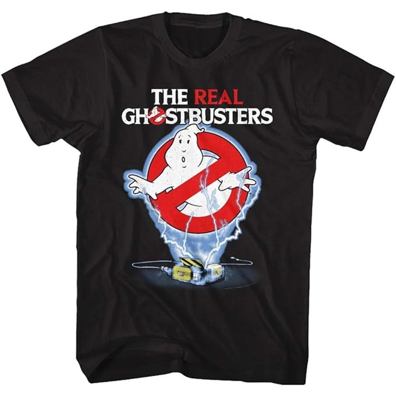 NWT ~ Unisex Black Ghostbusters T-Shirt ~ Size LARGE
