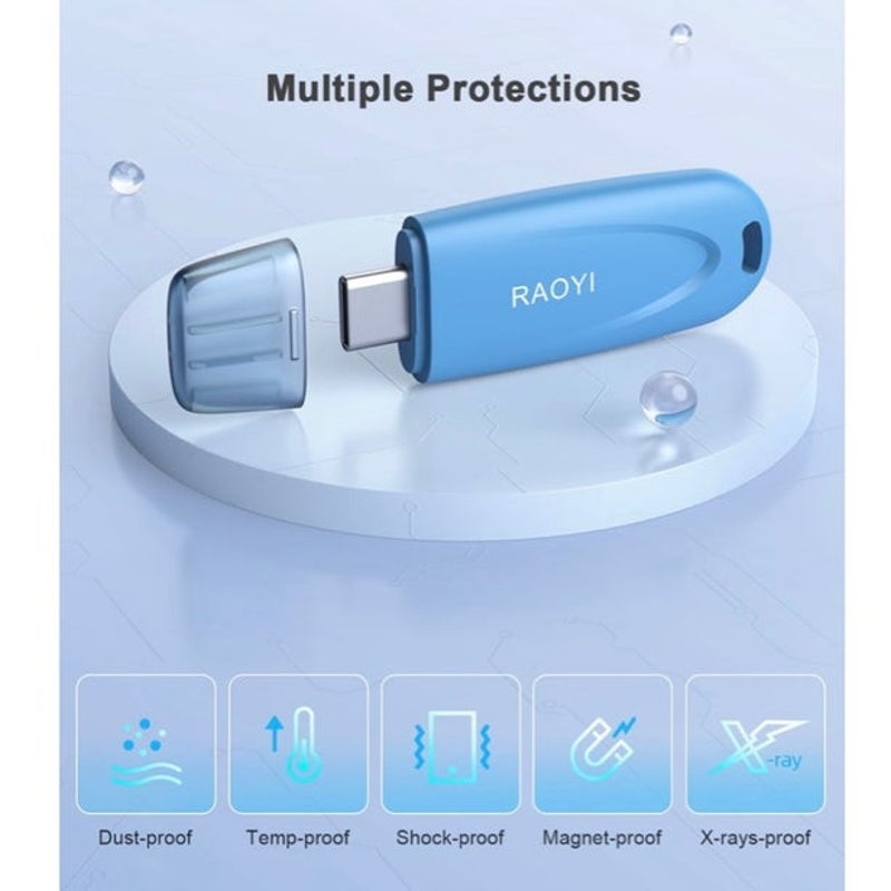 BRAND NEW ~ 64GB USB-C 3.1 Flash Drive, Read Speed up to 150MB/s