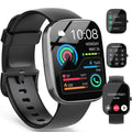 BRAND NEW ~ Black 1.91" HD Smart Watch Android iPhone Fitness Tracker Bluetooth