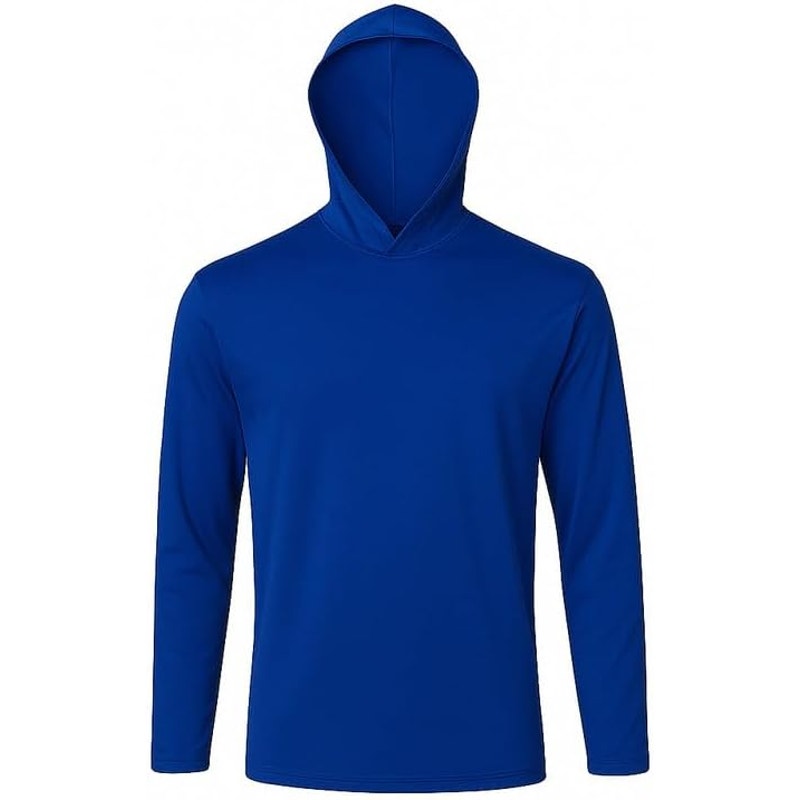 BRAND NEW ~ 4 Men's Blue White Black Yellow Lightweight Activewear Hoodies ~ 2X