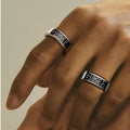 NWT ~ Rosegold Waterproof Smart Ring Display Screen Pedometer Sleep Tracker ~ 12