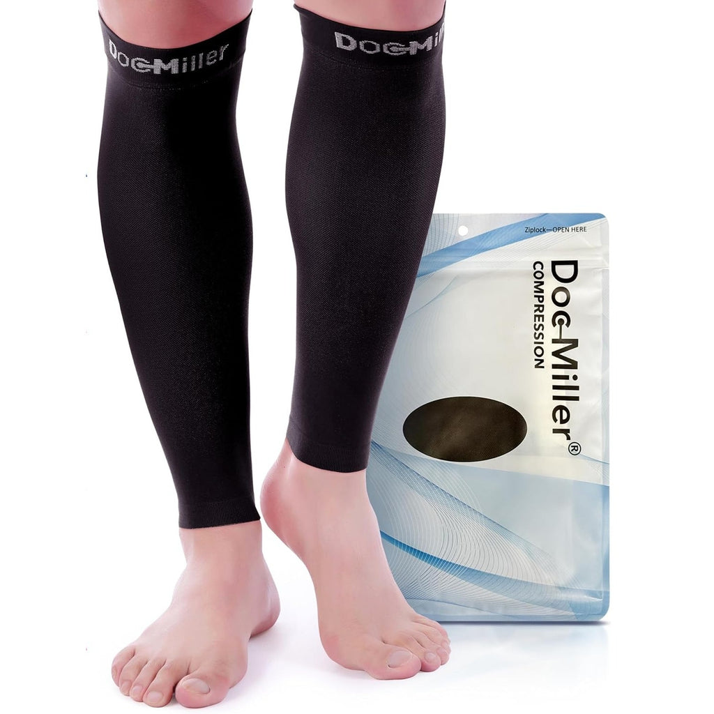 NWT ~ Unisex Doc Miller Compression Calf Sleeve15-20mmHg Graduated Support ~ XL