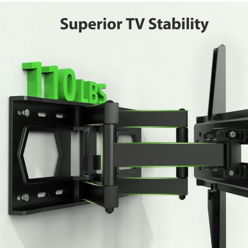 BRAND NEW ~ Full Motion Swivel TV Wall Mount for 26"-65" TV's & Up to 110lbs