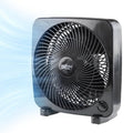 BRAND NEW ~ Comfort Zone 9" Portable Black 3 Speeds Quiet Compact Box Fan