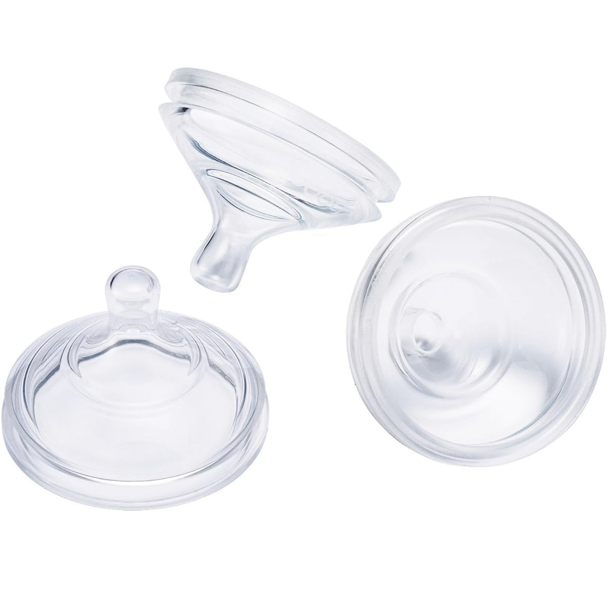 BRAND NEW ~ Set/3 Boon Nursh Silicone Extra Slow Flow Baby Bottle Nipples