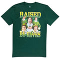 NWT ~ Christmas "ELF" Movie Raised By Elves Short Sleeve T-Shirt ~ Men's Size XL