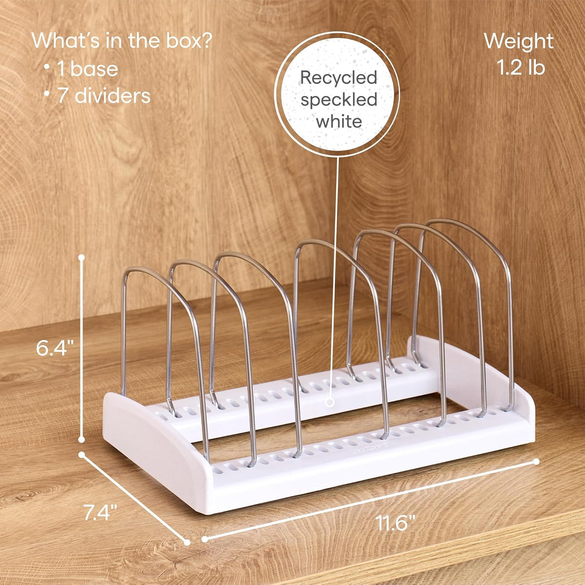 BRAND NEW ~ YouCopia Store More Adjustable Bakeware Rack Storage Organizer