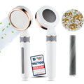 NWT ~ Filtered Handheld Shower Head w/ Control Knob & Filters