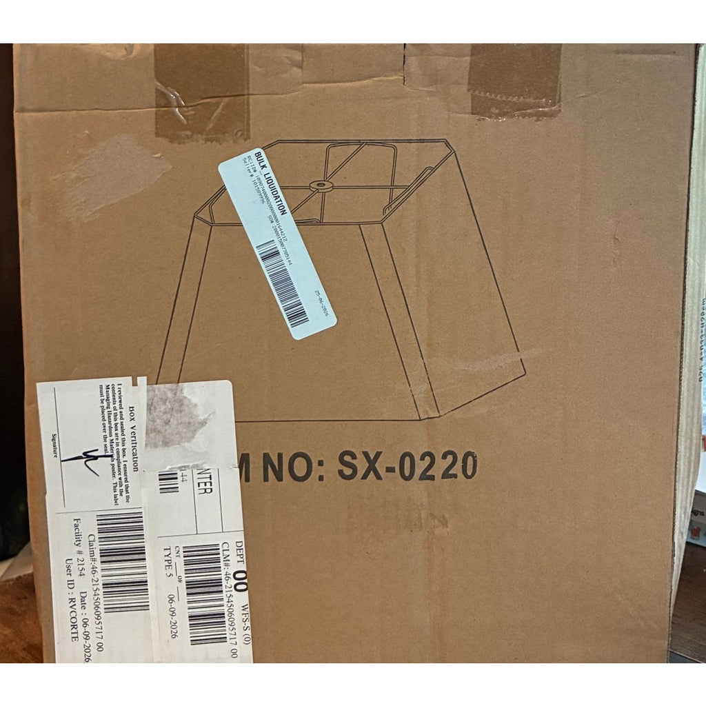 BRAND NEW ~ Square Beige Linen Lamp Shade Spider Replacement Lampshade