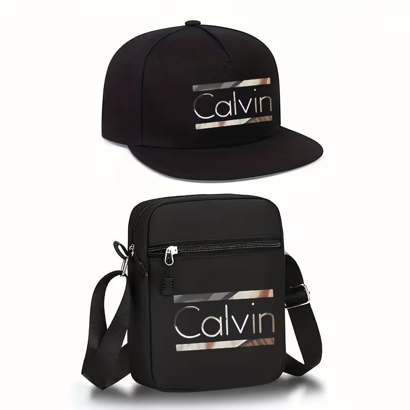 NWT ~ Set/2 Calvin Baseball Hat & Matching Crossbody Purse Bag *see description*