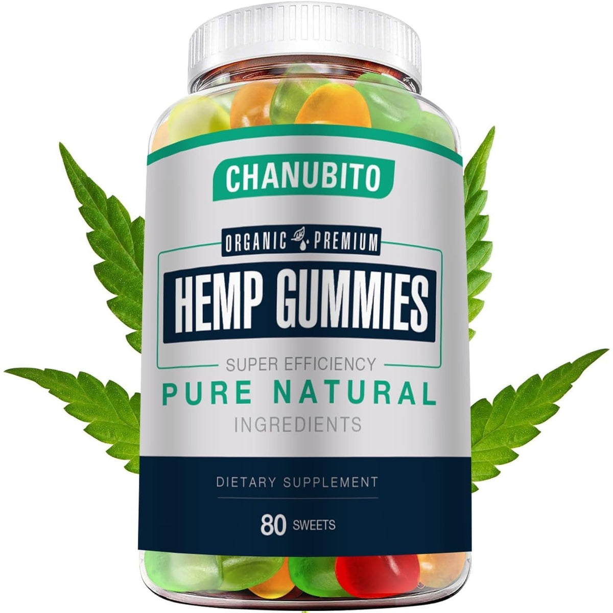 BRAND NEW ~ NWT ~ 100% Natural Organic Hemp Gummies Gummies ~ Sleep & Anxiety