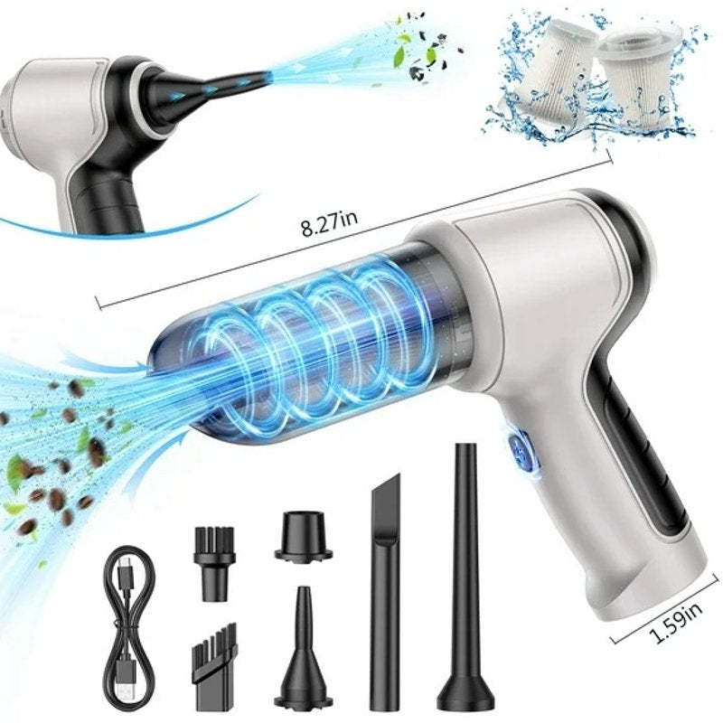 BRAND NEW ~ Lightweight Cordless Handheld Powerful Suction Car Vacuum Cleaner