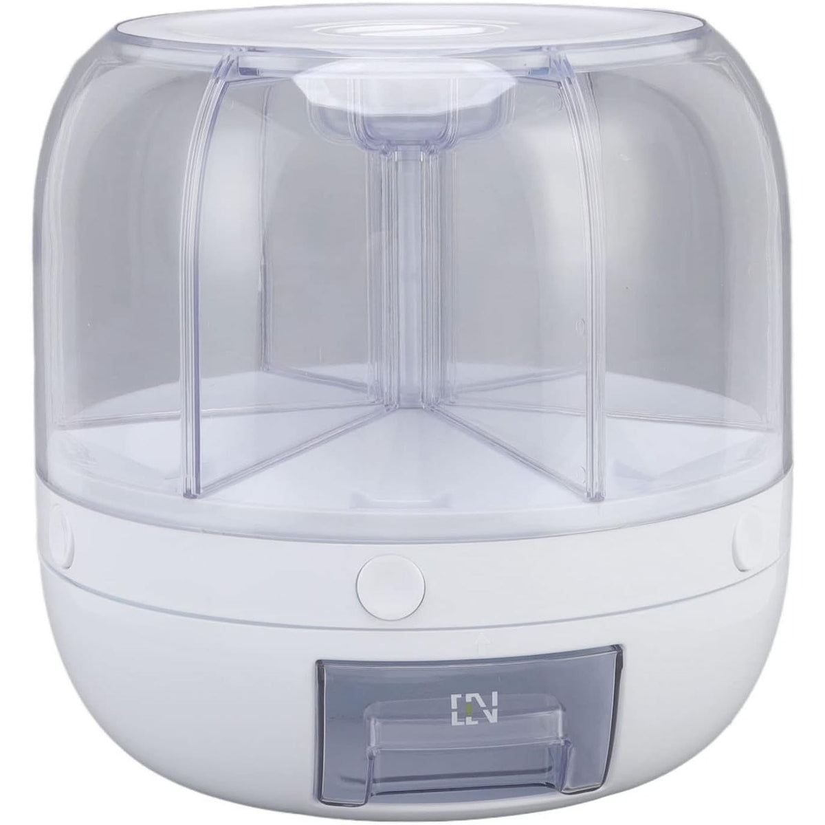 BRAND NEW ~ Kitchen Countertop Rotating Cereal Candy 6 Grid Storage Dispenser