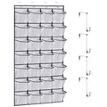 BRAND NEW ~ Over the Door Shoe Organizer 28 Breathable Pockets Hanging Storage