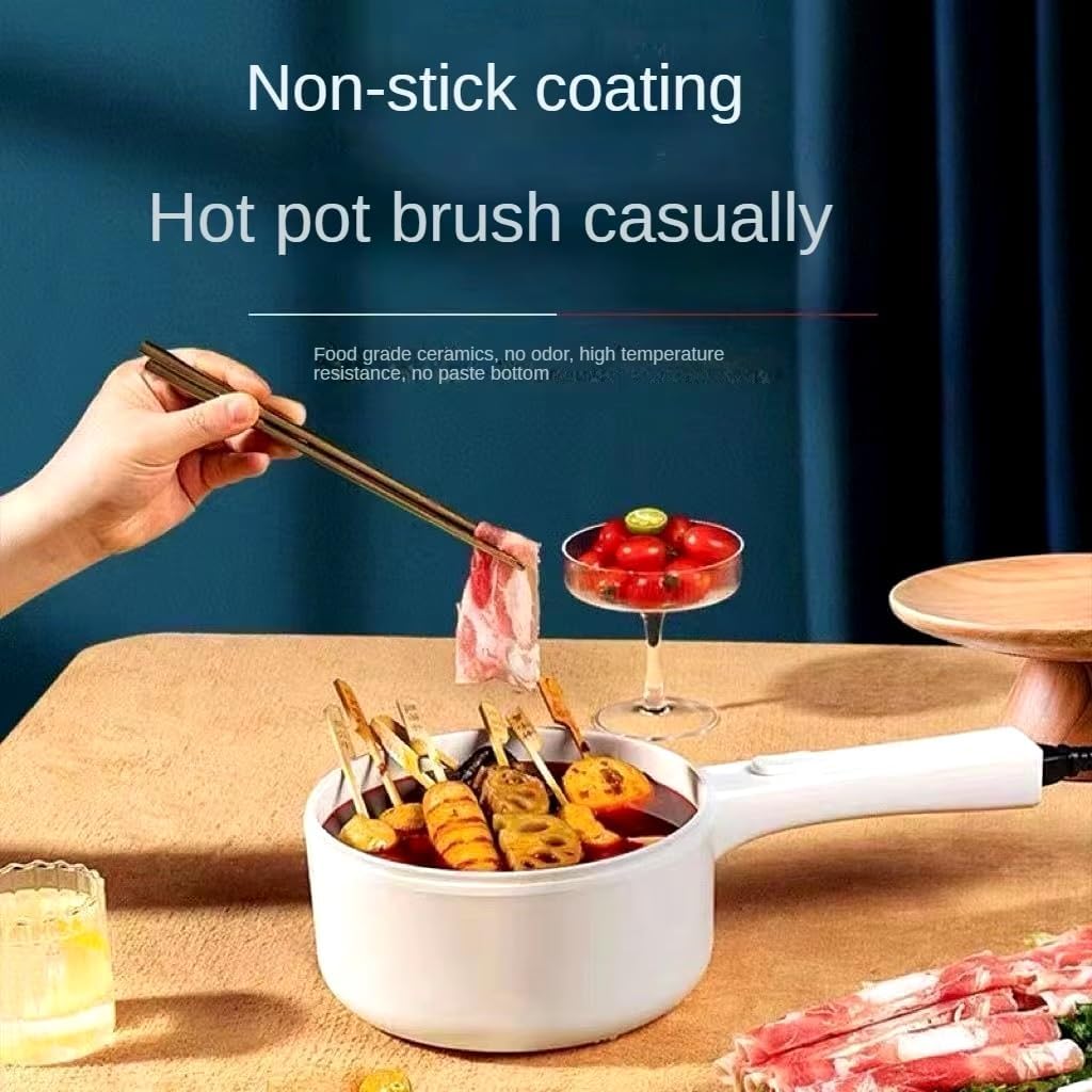BRAND NEW ~ 2L Electric Multi-Function Non-Stick Ceramic Hot Pot & Steamer