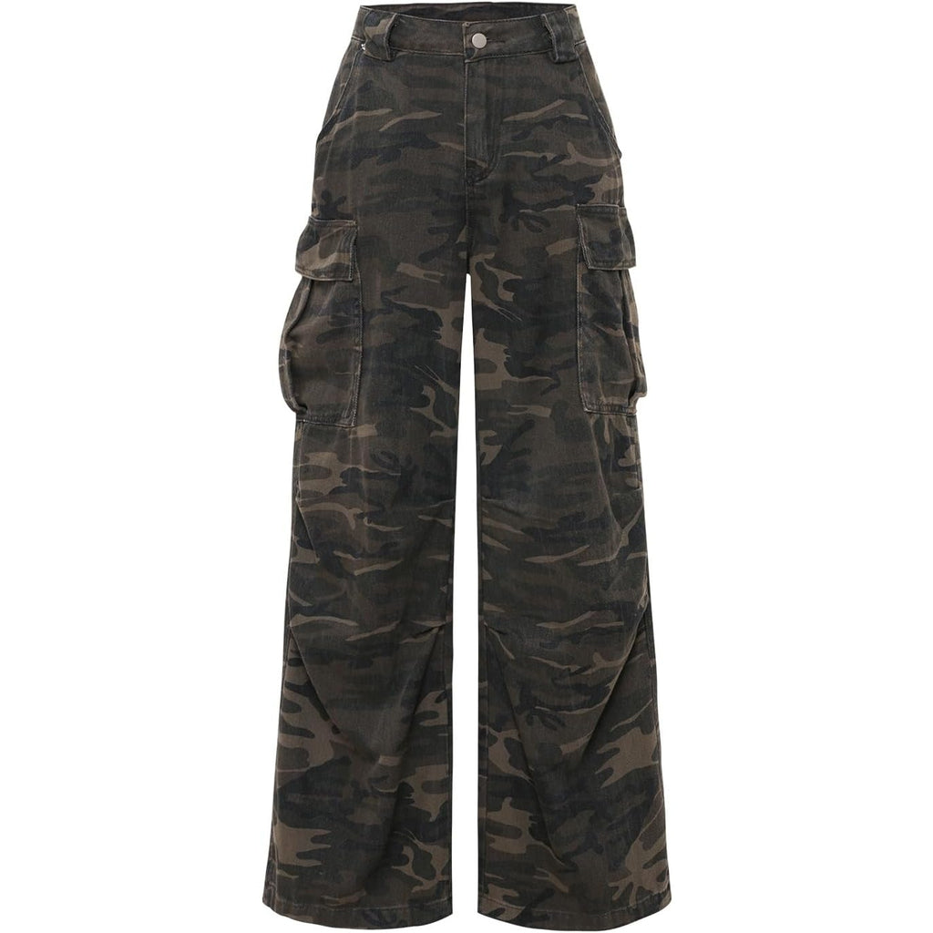 NWT ~ Unisex Camo Camouflage Cargo Pants ~ Men's Women's Plus Size