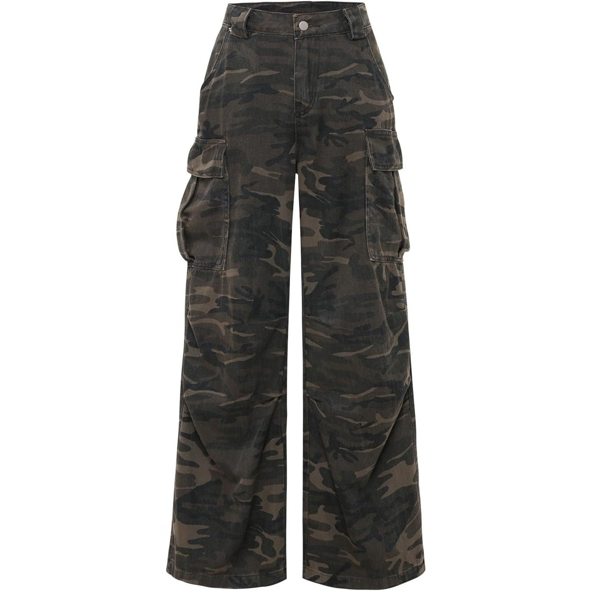 NWT ~ Unisex Camo Camouflage Cargo Pants ~ Men's Women's Plus Size