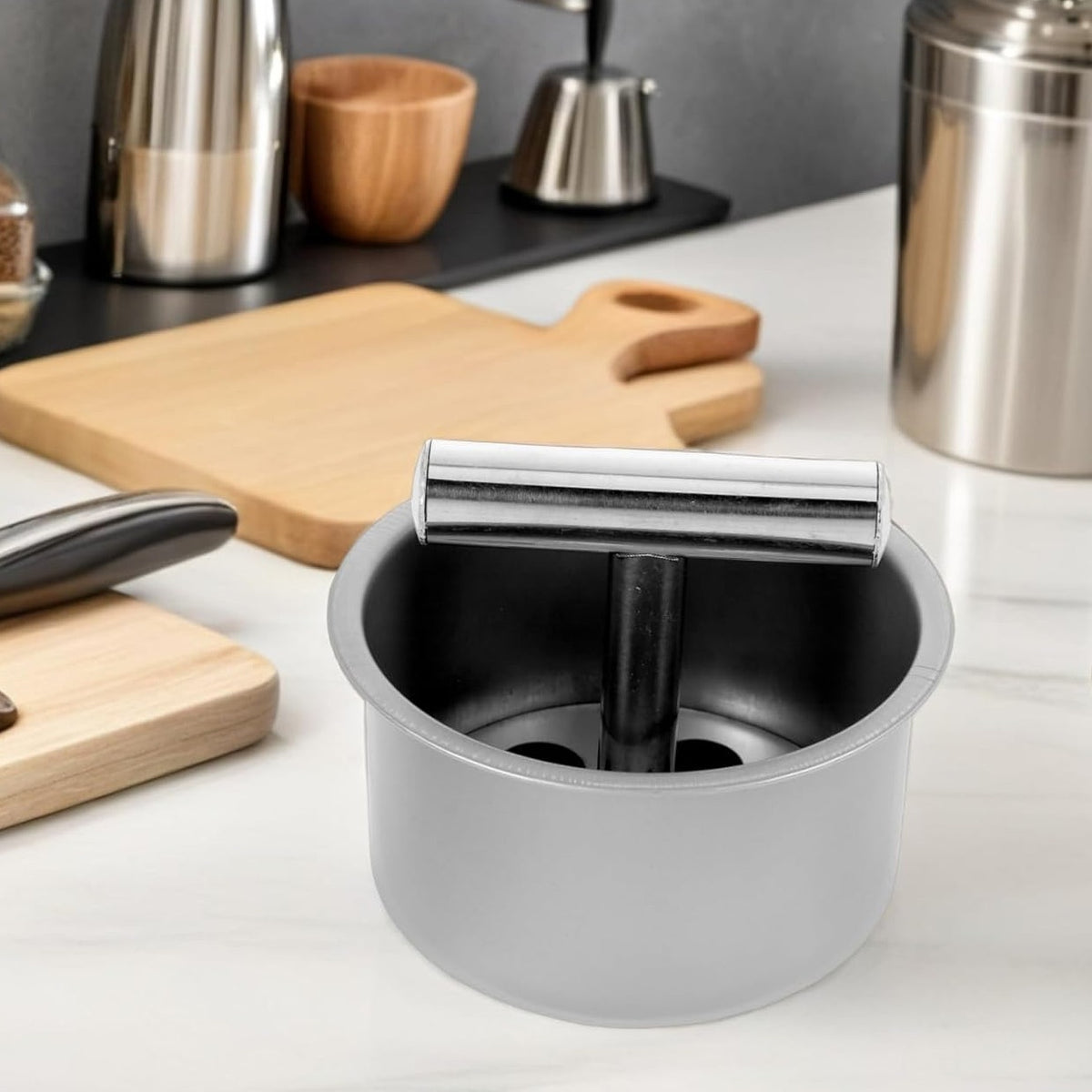 BRAND NEW ~ 6hole Stainless Steel Meatball Maker Manual Shaping Gadget