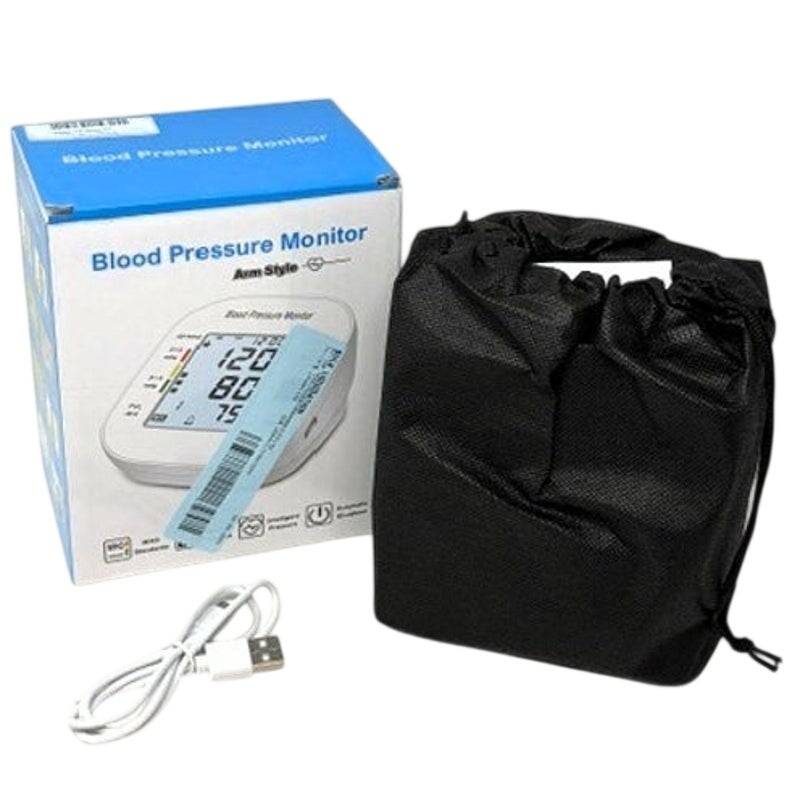 BRAND NEW ~ Upper Arm Blood Pressure Monitor & BP Cuff Backlight Display