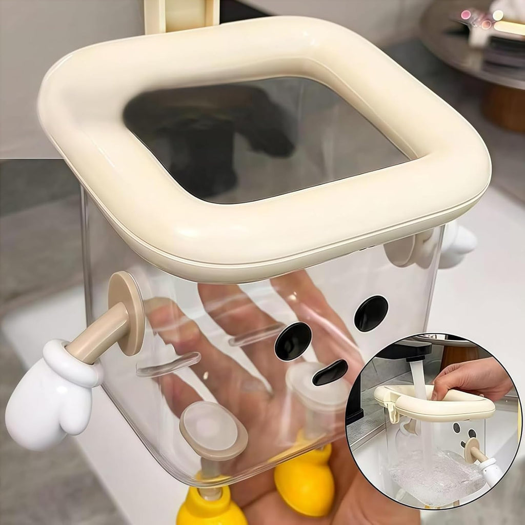 NWT ~ Suction Cup Storage Robot Kids Bathroom Kitchen Sink Organizer