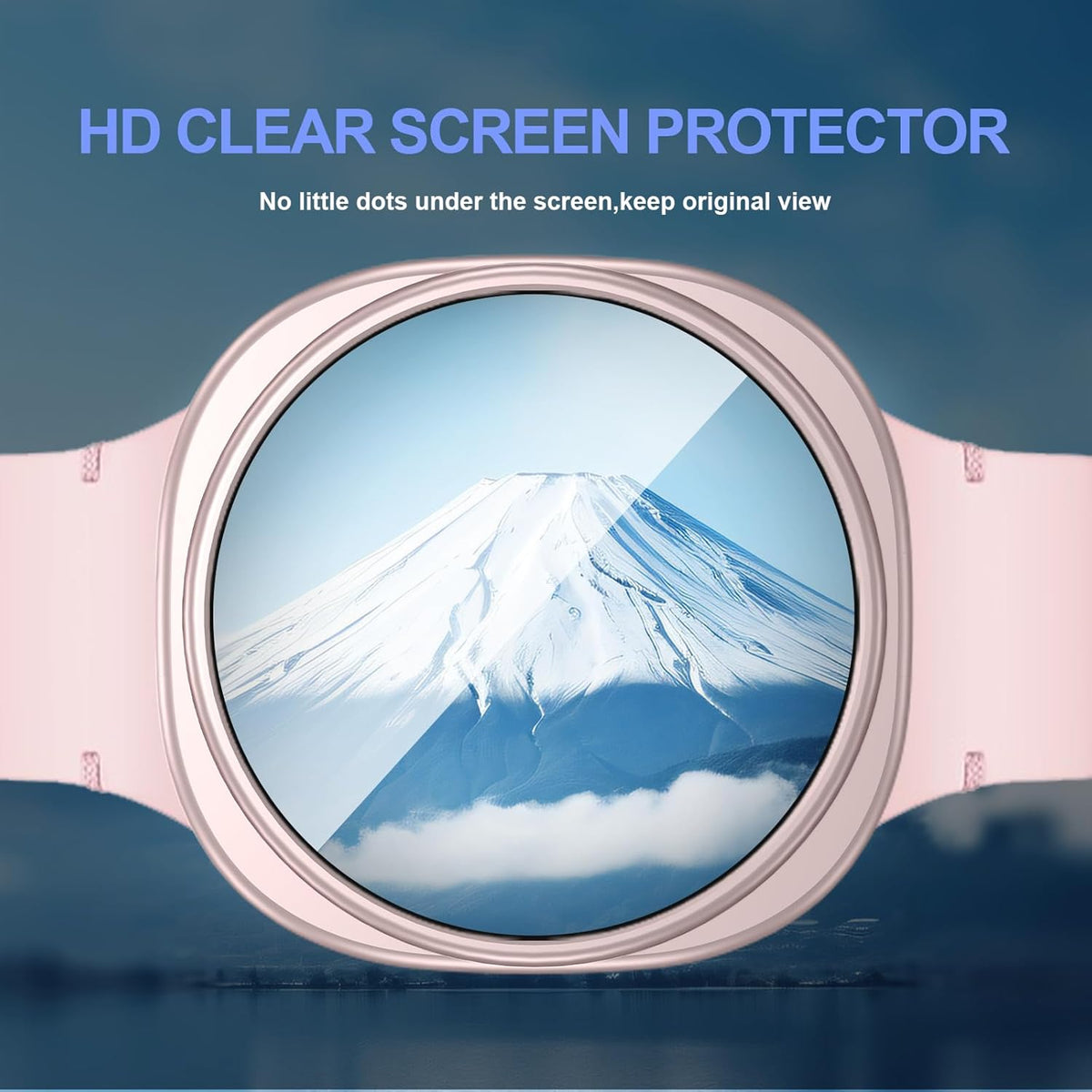 BRAND NEW ~ Samsung Galaxy Watch 40mm Hard PC Bumper Covers & Tempered Glass
