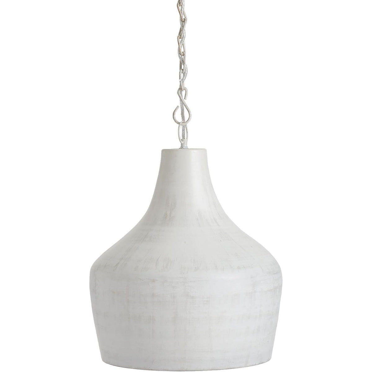 NWT ~ Napa Home & Garden Terrance Modern Farmhouse White Hanging Pendant Light