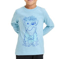 NWT ~ Toddler Boys Long Sleeve Shine Bright Hanukkah Dog Graphic T-Shirt ~ 3T