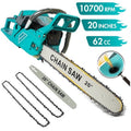 BRAND NEW ~ 20-inch Heavy Duty Powerful Gas Chainsaw 10700 RPM 2-Cycle 62CCC
