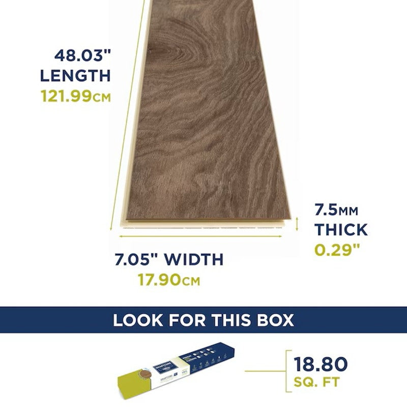 BRAND NEW ~ SMARTCORE By COREtec Floors Franklin Oak 22mil x 7"W x 48" 18.8sq ft