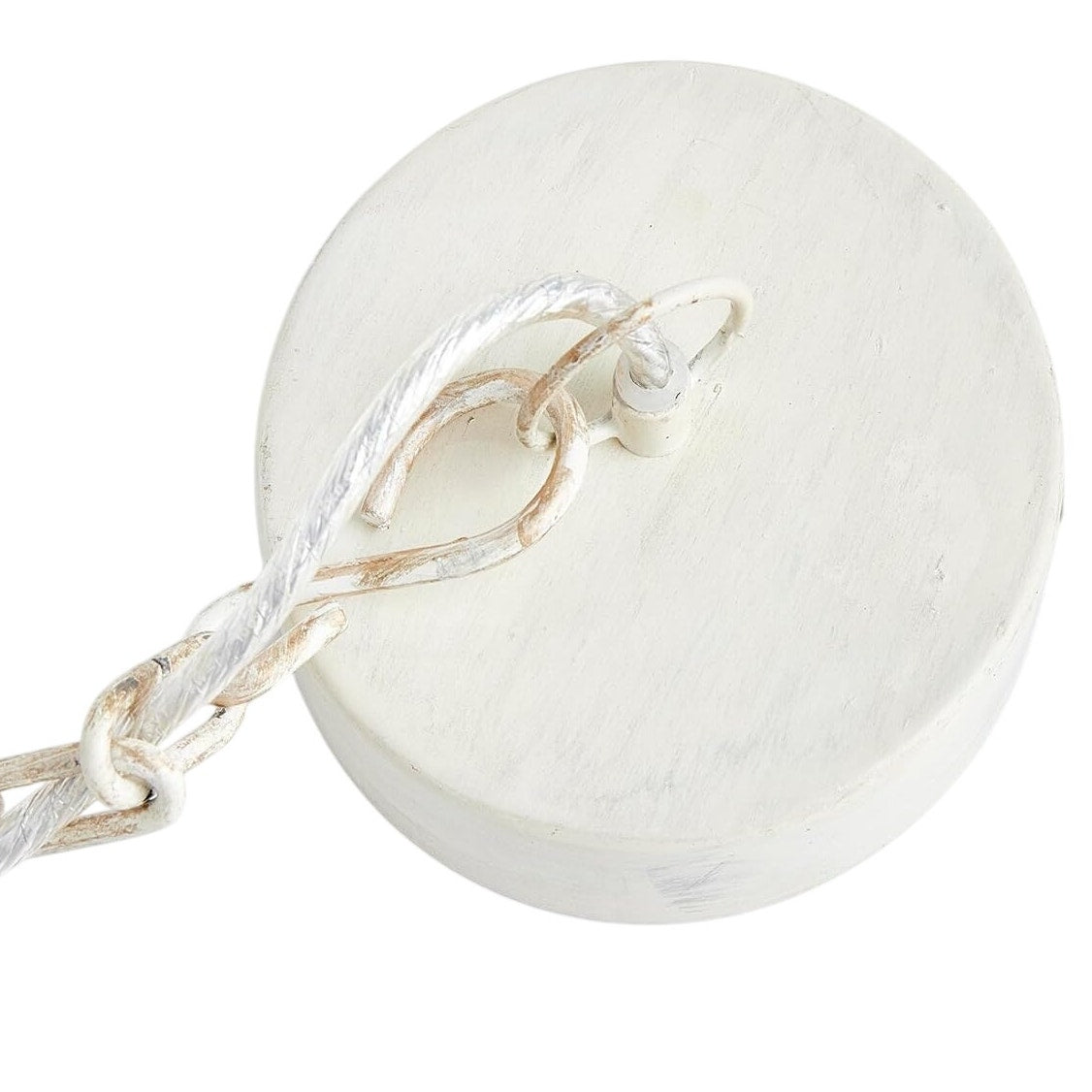 NWT ~ Napa Home & Garden Terrance Modern Farmhouse White Hanging Pendant Light