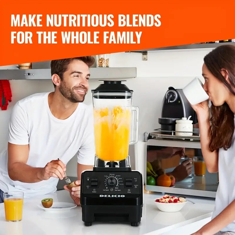 NWT ~ 330W 2-in-1 Powerful Self Cleaning Blender Smoothies Milkshakes & Juices