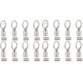 BRAND NEW SEALED ~ 16 Set Alloy Spring Gate Clasps Swivel Snap Hook Iron Screws