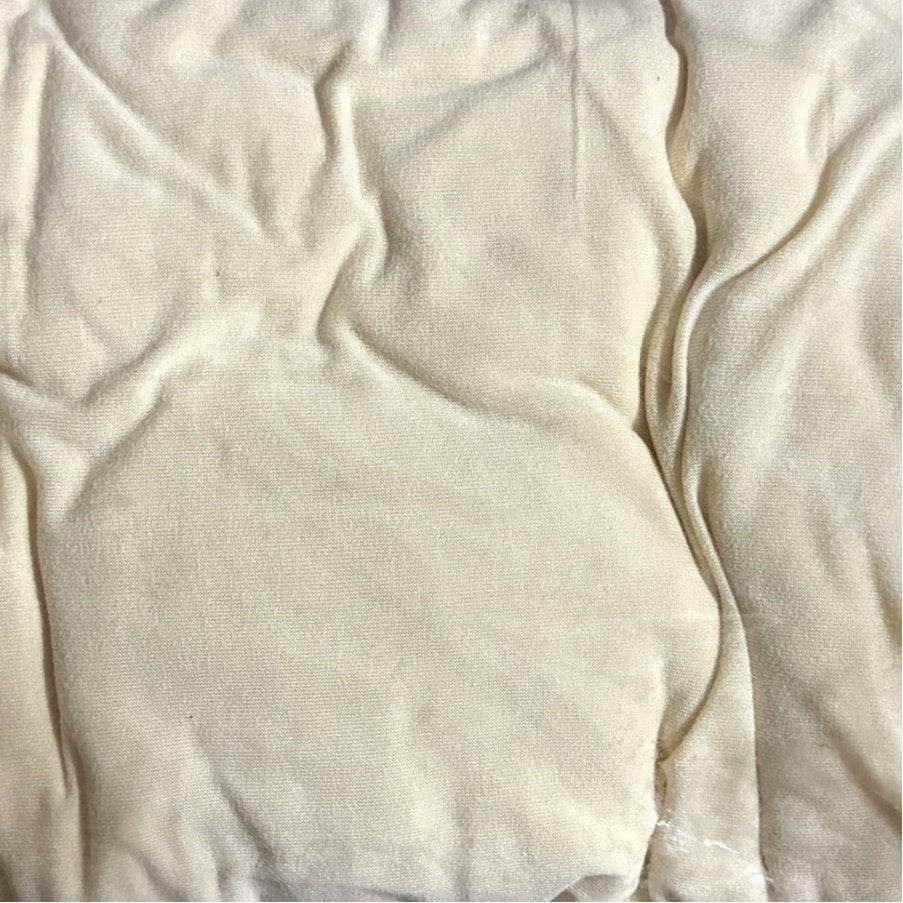 BRAND NEW Set/6 Banquet Beige Universal Stretchy Armless Chair Covers Slipcovers