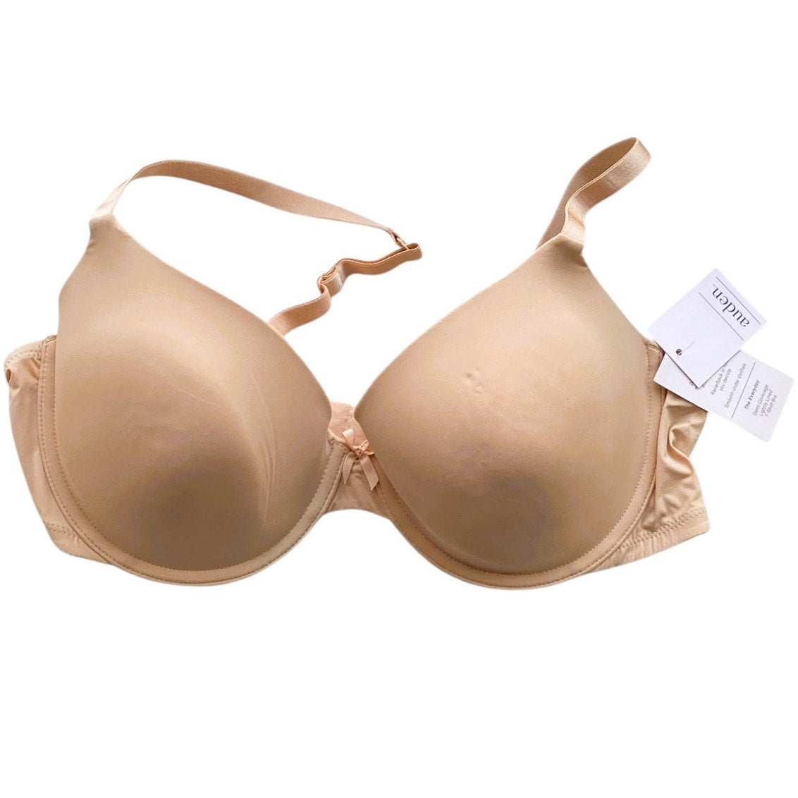 NWT ~ Auden Beige Nude Underwire "The Everyday" Bra ~ Women's Size 38C
