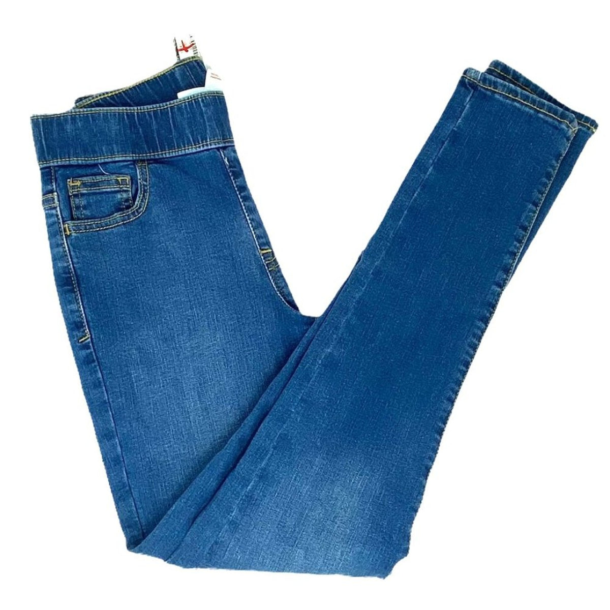 NWT ~ CAT & JACK Girls Denim Blue Jeans Jegging ~ 14 Slim Leggings ~ Stretchy