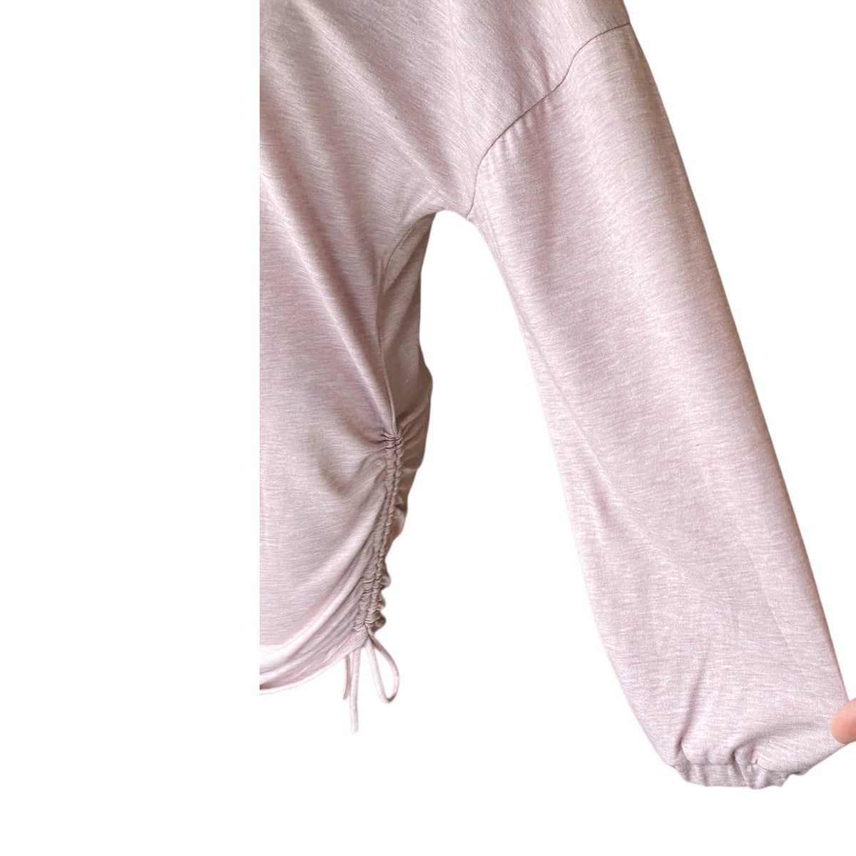NWT Blush Pink Pullover Tunic Dress Ruched Sides by Papermoon  ~ Women's MEDIUM