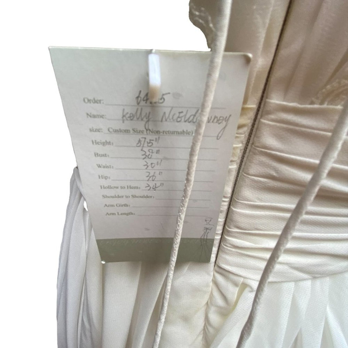 Beautiful BRAND NEW Ladies WEDDING DRESS ~ Short ~ 3/4 Sleeves ~ Lace ~ NWT