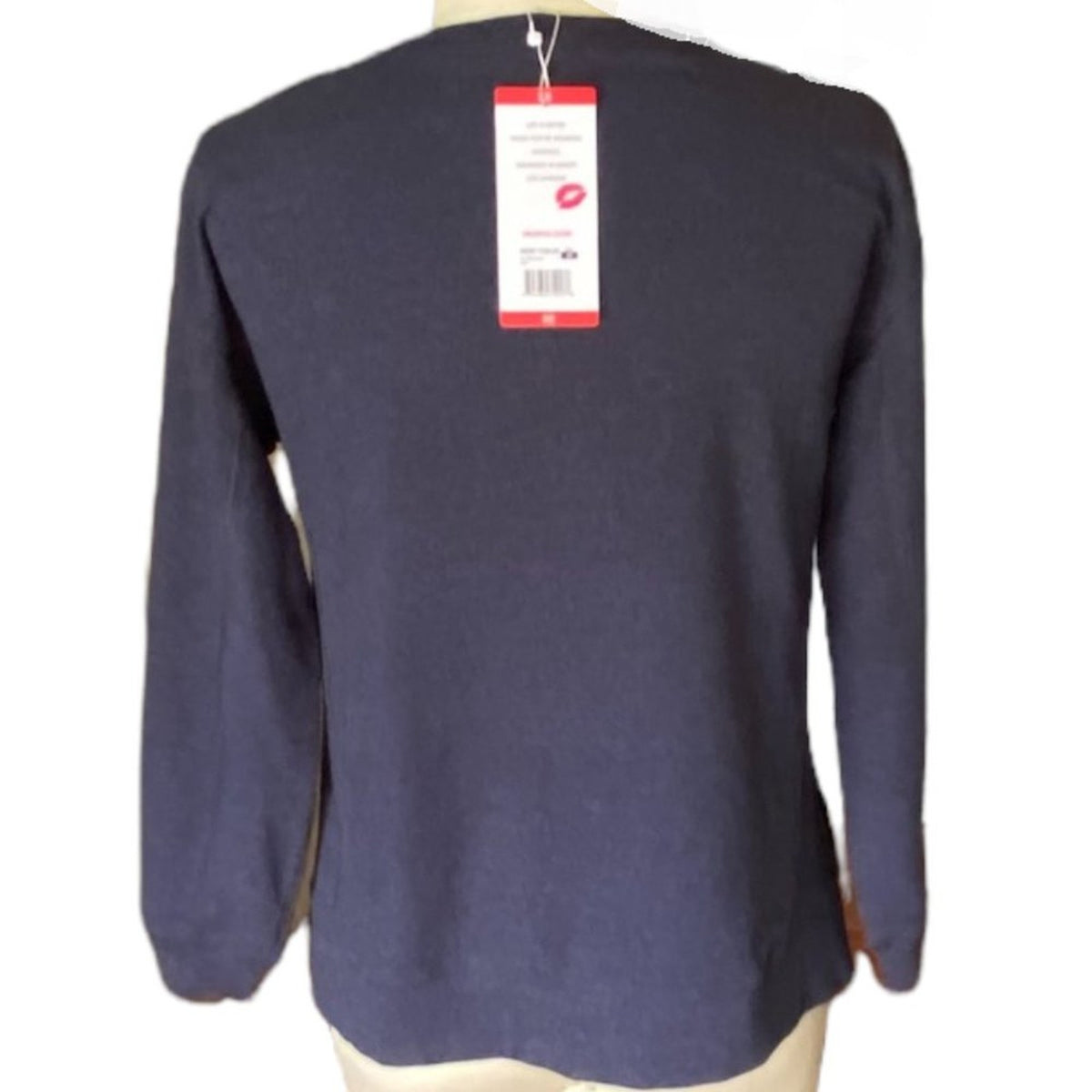 NWT ~ WILDFOX Ladies "SOCIAL" Sweatshirt ~ Navy Blue ~ Size XS ~ BRAND NEW!