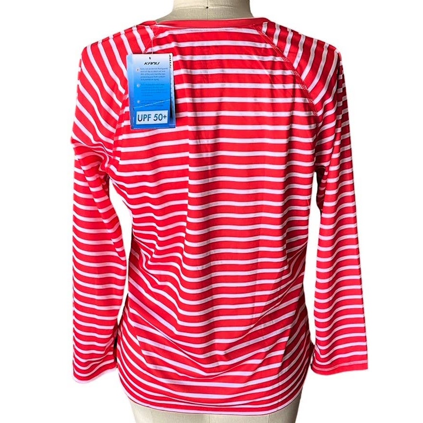 NWT ~ KANU Surf UPF 50+ Long Sleeve Active Swim Workout Top ~ Women's Size XXL