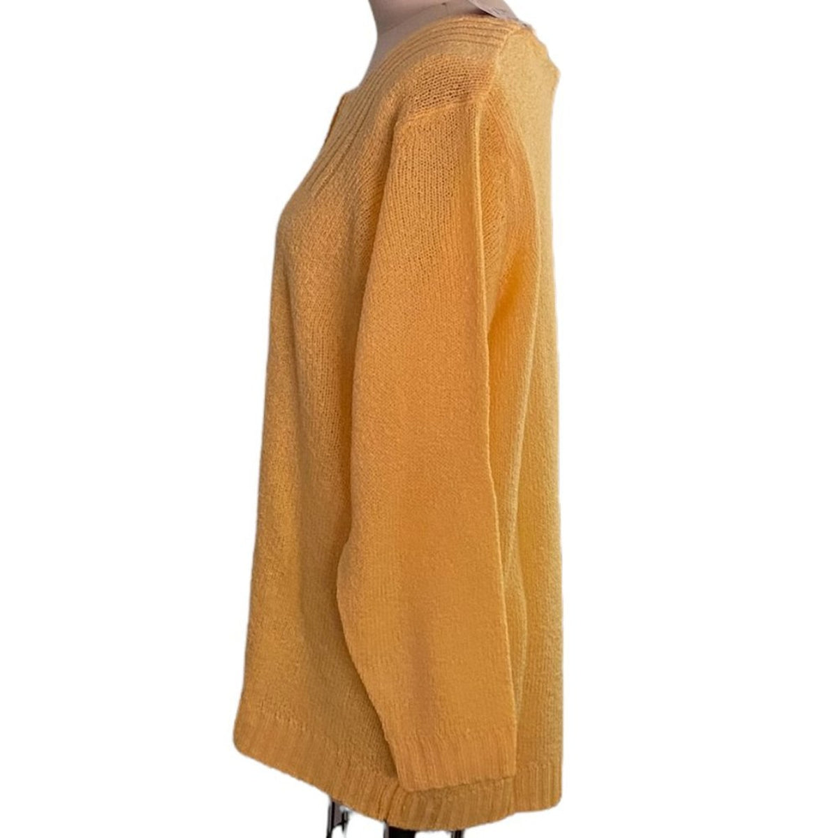 BRAND NEW Ladies Mustard Gold Yellow Summer Sweater ~ Avenue ~ Size 18/20 ~ NWT