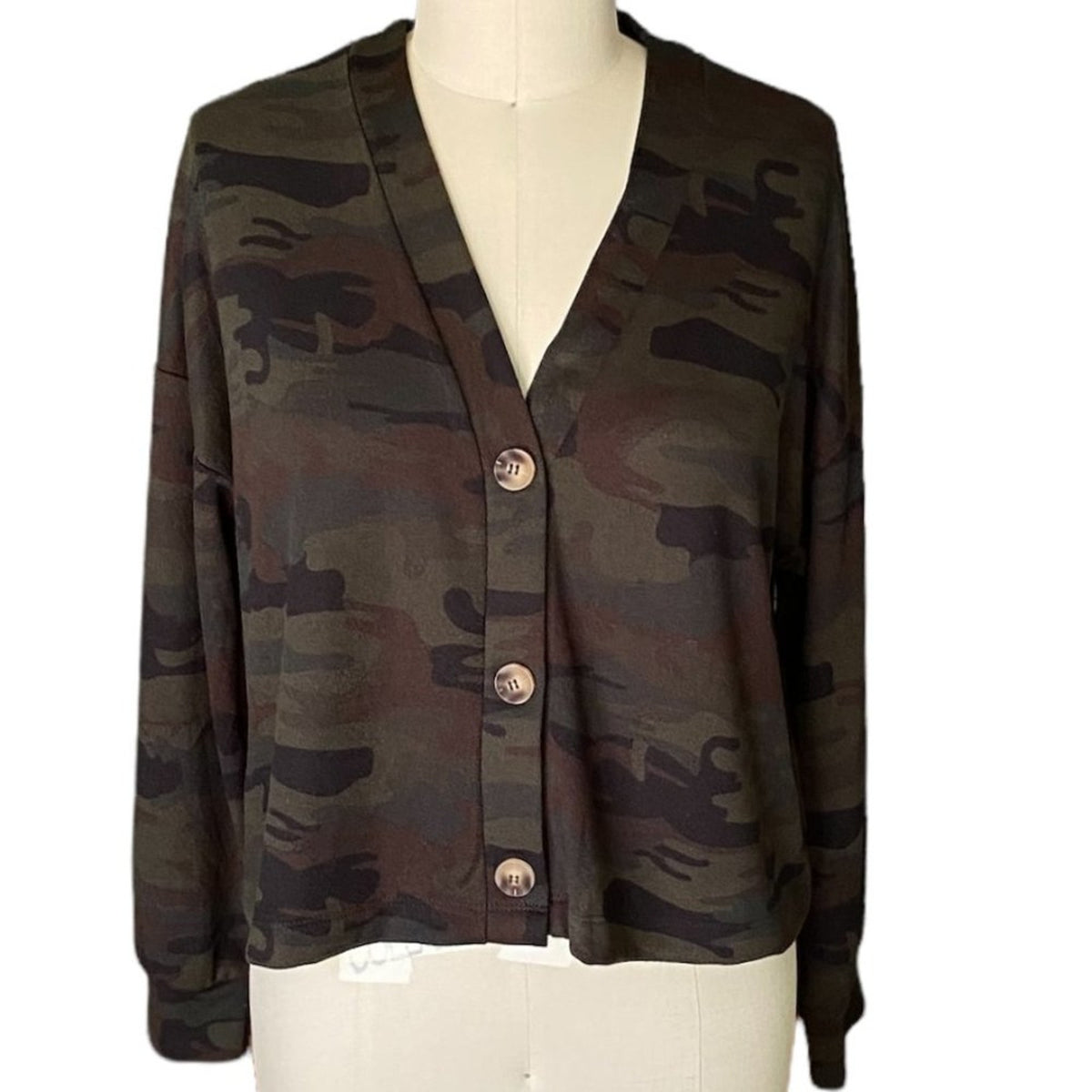 NWT Camo Daytripper Cardigan Sweater by SANCTUARY ~ Women's MEDIUM
