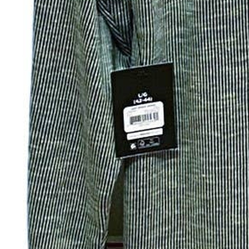 NWT ~ NOBO Men's NO BOUNDARIES Green Thermal Long Sleeve T-Shirt Hoodie ~ LARGE