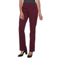 NWT ~ CROFT & BARROW Berry Straight Leg Mid Rise Easy Knit Pants ~ Women's LARGE