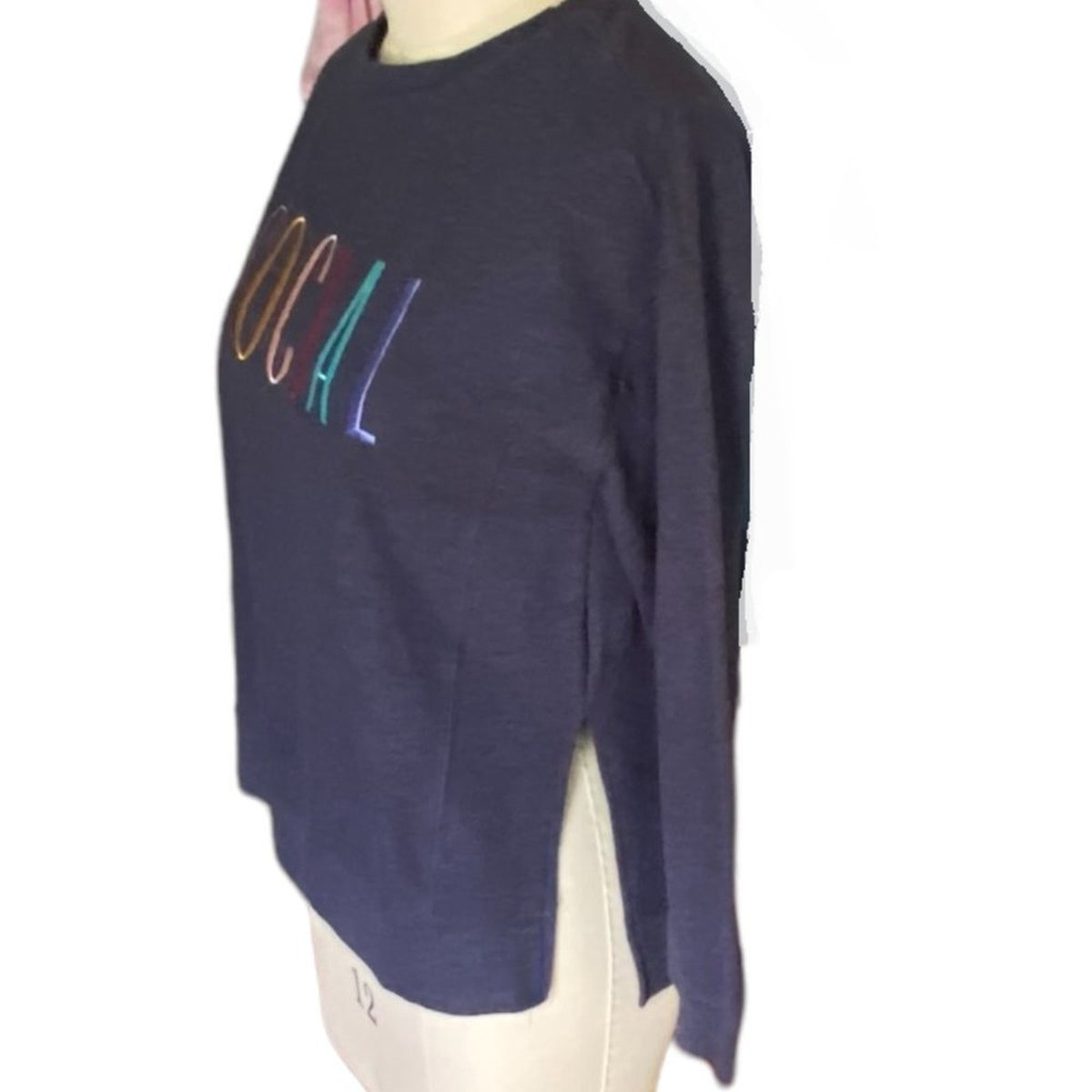 NWT ~ WILDFOX Ladies "SOCIAL" Sweatshirt ~ Navy Blue ~ Size XS ~ BRAND NEW!