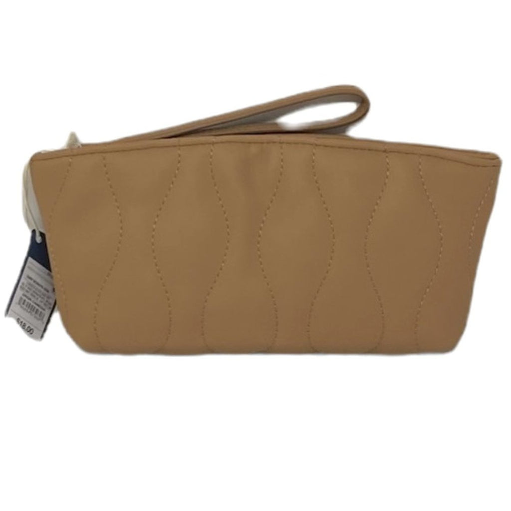 NWT ~ UNIVERSAL THREAD Tawny Brown Ladies Wristlet Clutch Cosmetic Bag Purse NEW
