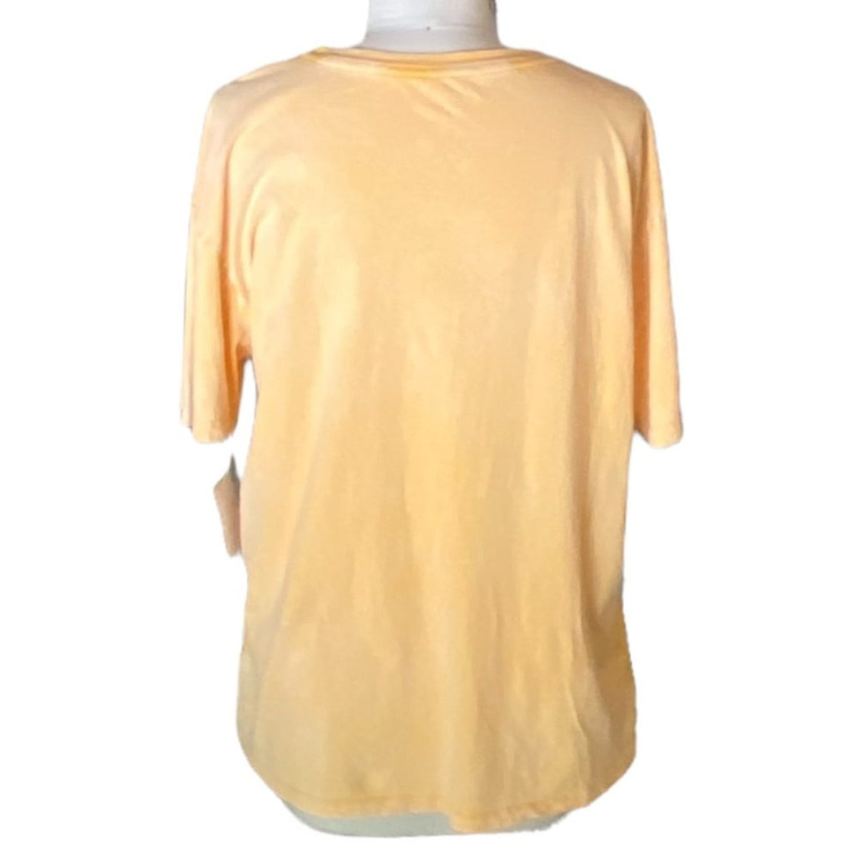 NWT ~ Yellow Cotton Floral "Perfectly Imperfect" Summer Flowers T-Shirt ~ SMALL